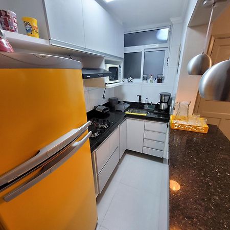 Apartamento Pe Na Areia Praia Grande  Exteriör bild