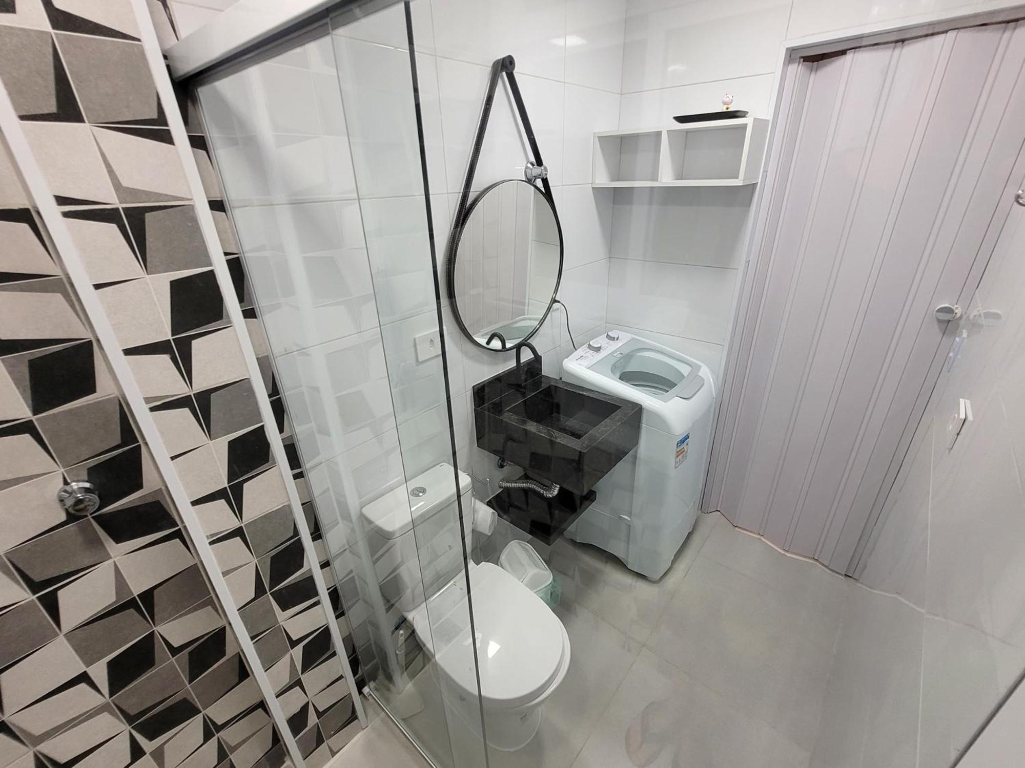 Apartamento Pe Na Areia Praia Grande  Exteriör bild