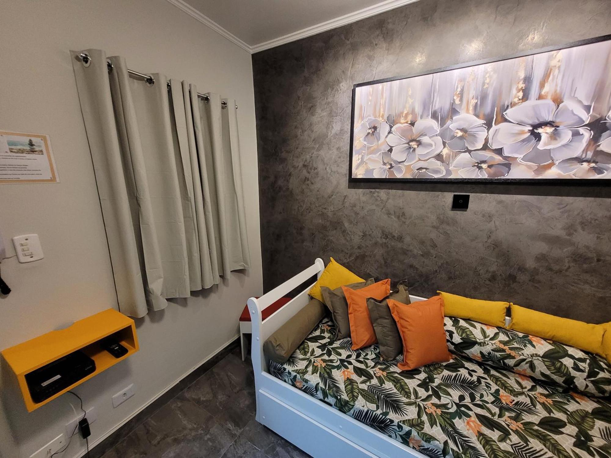 Apartamento Pe Na Areia Praia Grande  Exteriör bild
