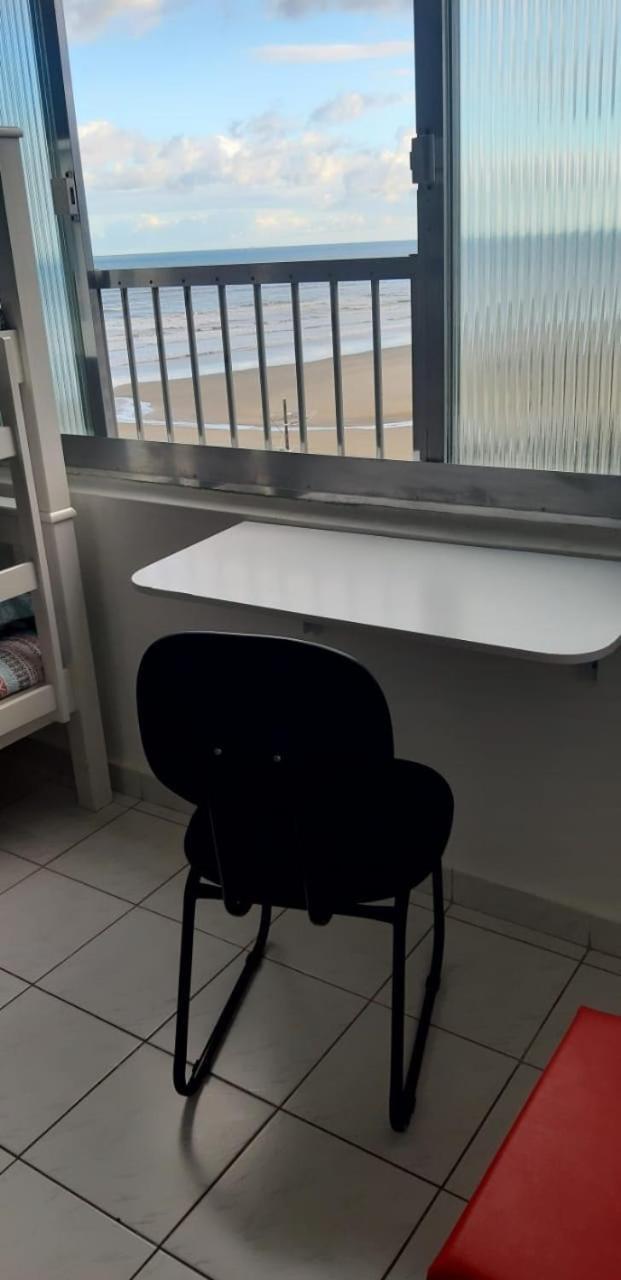 Apartamento Pe Na Areia Praia Grande  Exteriör bild