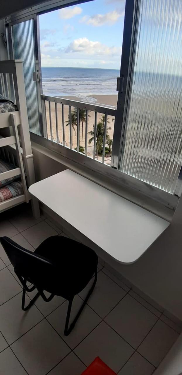 Apartamento Pe Na Areia Praia Grande  Exteriör bild